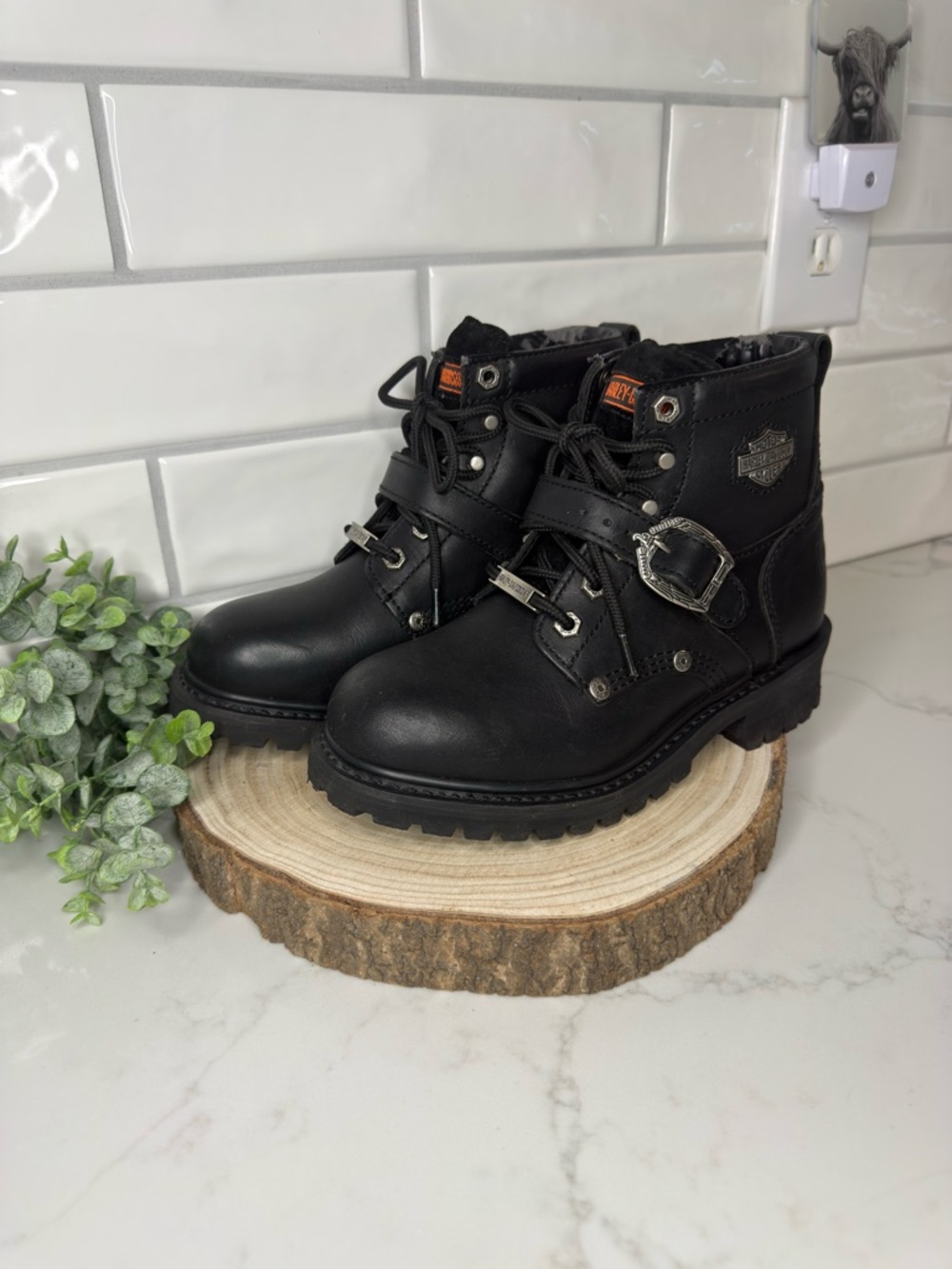 Harley Davidson Women’s Riding Boots Faded Glory, Model 81024